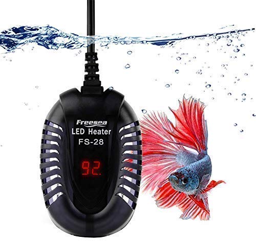 FREESEA 50W Mini Aquarium Fish Tank Heater