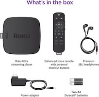 Roku Ultra what's in the box